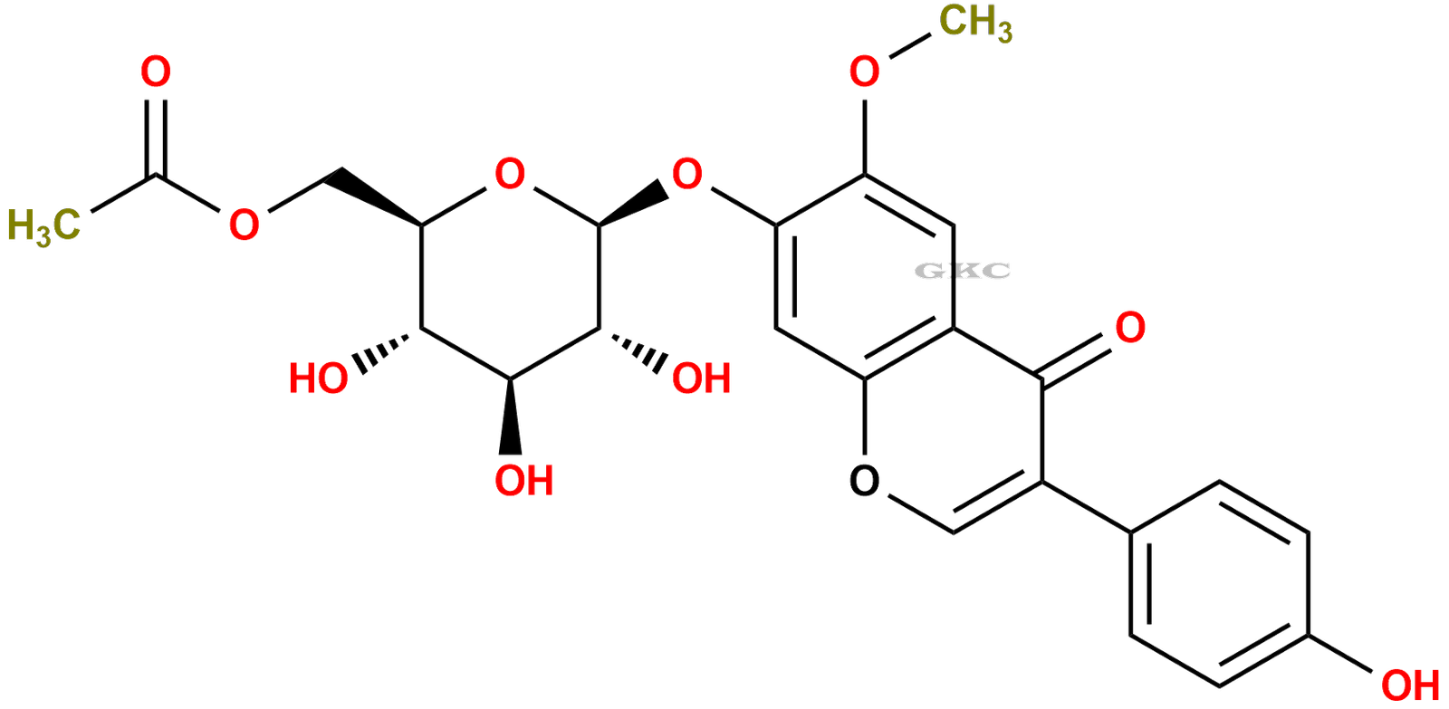 6''-O-Acetylglycitin